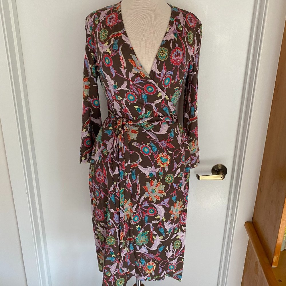 Classic DVF Silk Wrap Dress